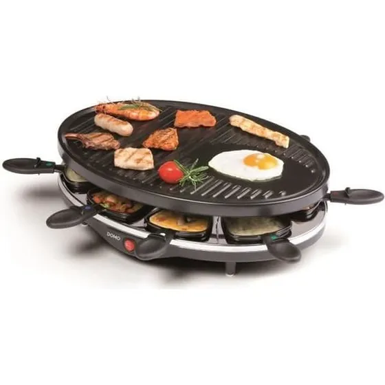 Domo DO9038G Raclette Grill 8 personer