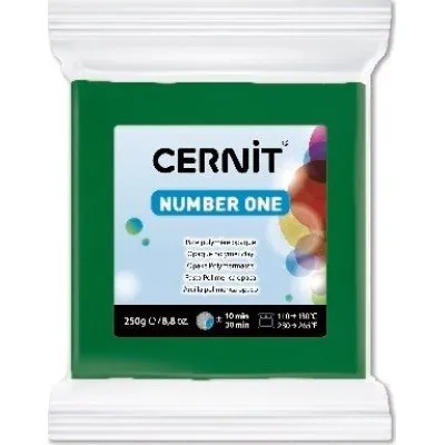 Cernit Number One Modellervoks Grøn 250 g