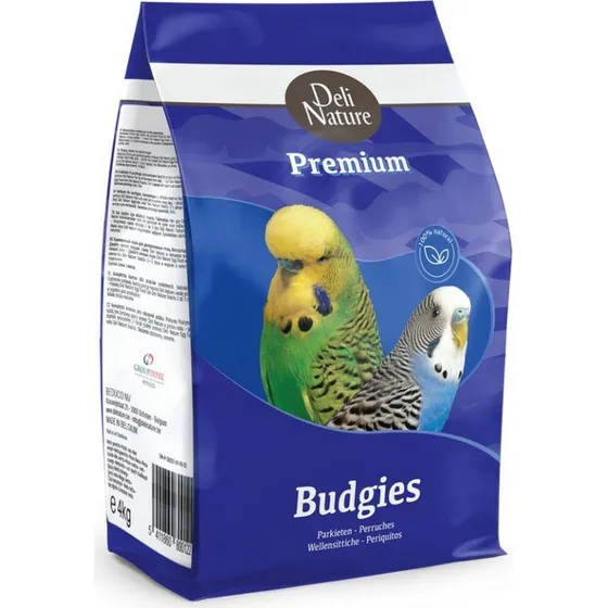 Deli Nature Premium Fuglefoder 4 kg til Parakitter