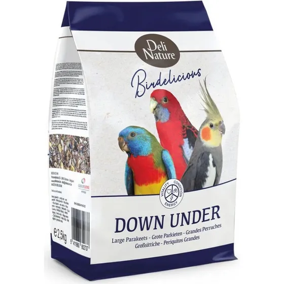 Deli Nature Fuglefoder til store parakitter 2,5 kg