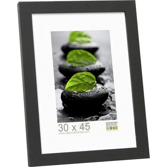 Deknudt S44CF2 Billedramme 30x45 cm Sort Træ