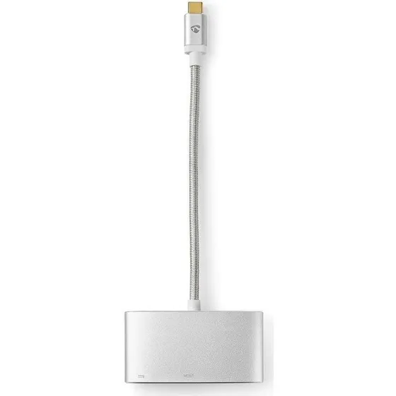 Nedis USB-C Multi-Port Adapter, Guldpl, 5 Gbps, HDMI & USB-A