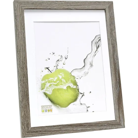 Deknudt S66KH3 P1 30x40 Billedramme med Passepartout, Grey Oak Wood