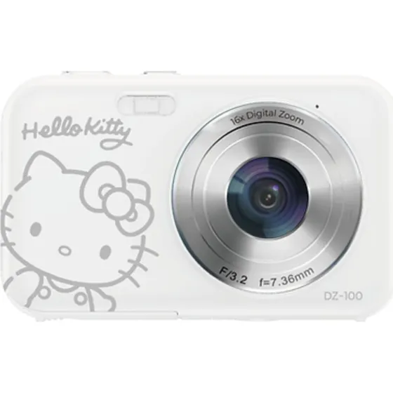 Yashica DZ-100 Hello Kitty Edition, Hvid