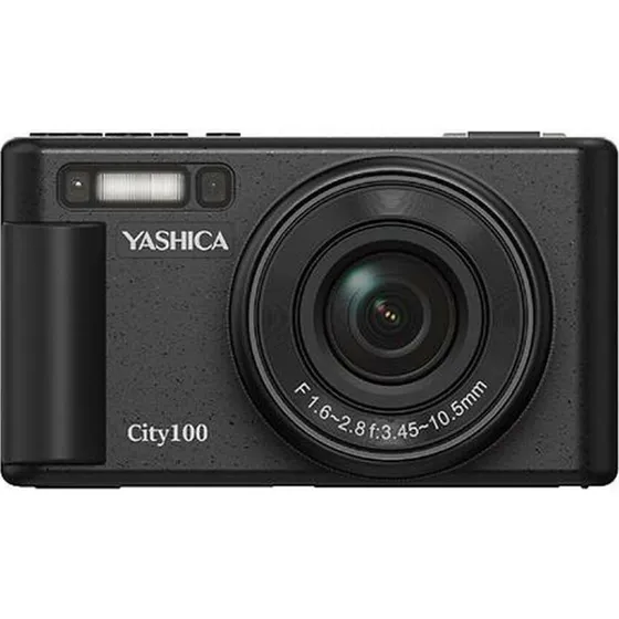 Yashica City100 5K Ultra HD Kompaktkamera, Sort