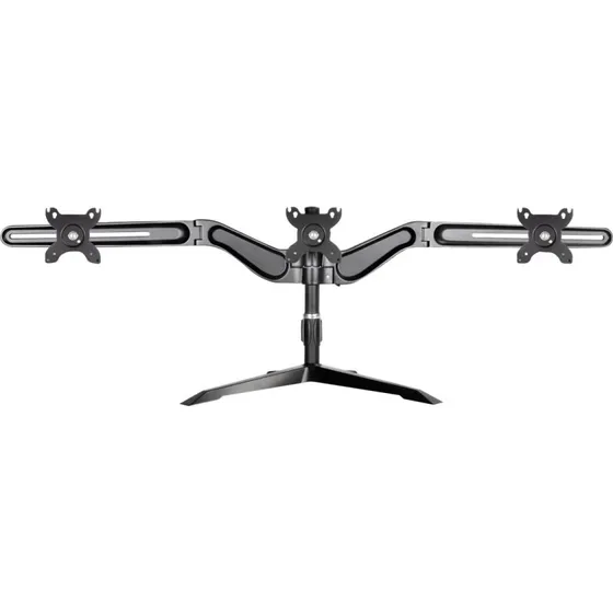 SilverStone ARM31BS 3-skærm stativ, sort, op til 24"