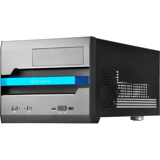 Silverstone Sugo SG12 Tower-kabinet, Sort, microATX/Mini-ITX