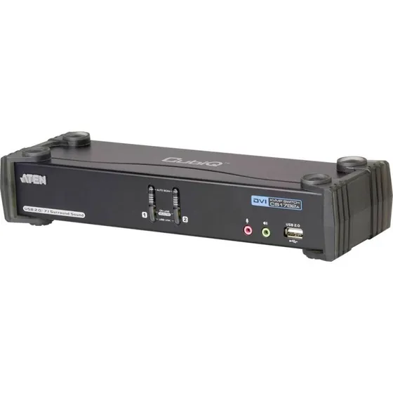 ATEN CubiQ CS1782A KVM/Audio/USB-Switch (2-port)