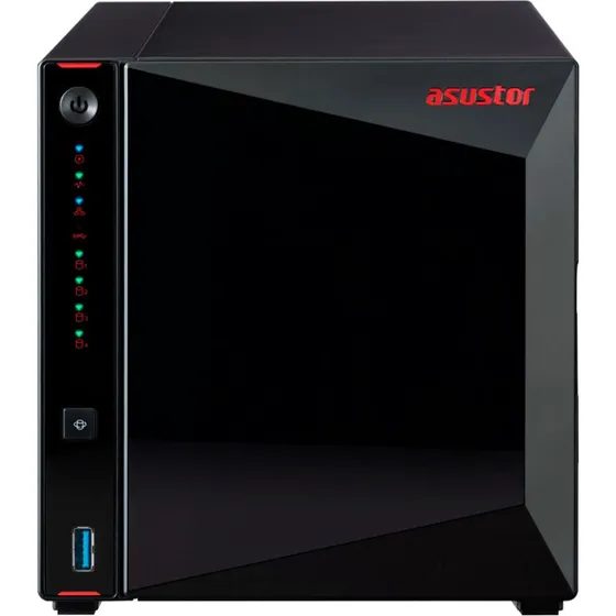 ASUSTOR 4 AS5304T NAS-Server med 4 GB RAM og 2,5 GbE