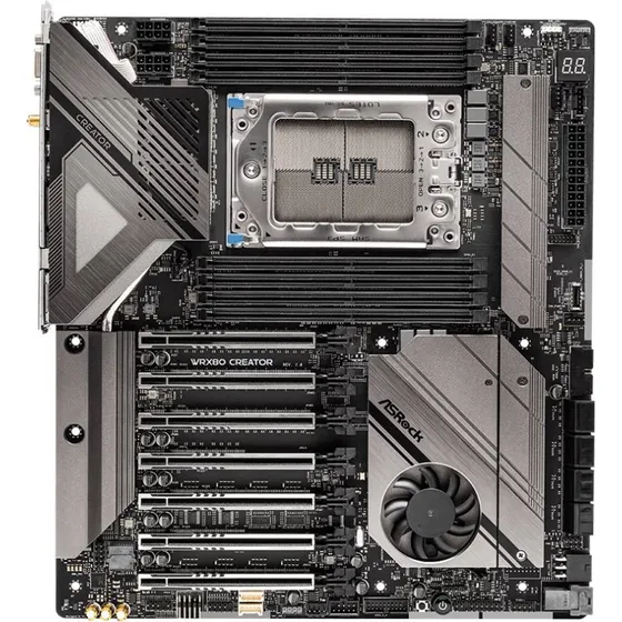 ASRock WRX80 Creator R2.0 - AMD sWRX8 Socket, 10Gb LAN, Wi-Fi 6E