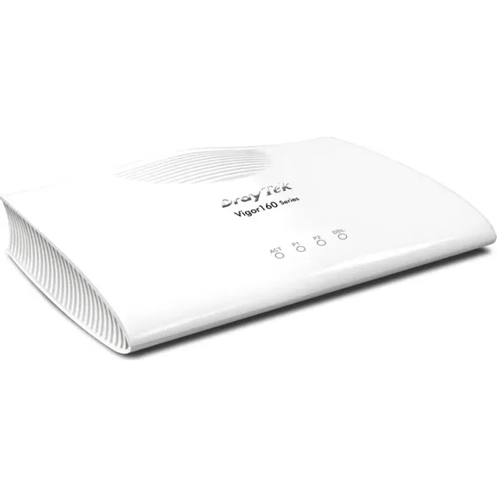 DrayTek Vigor 166 Gigabit Router, kablet, hvid