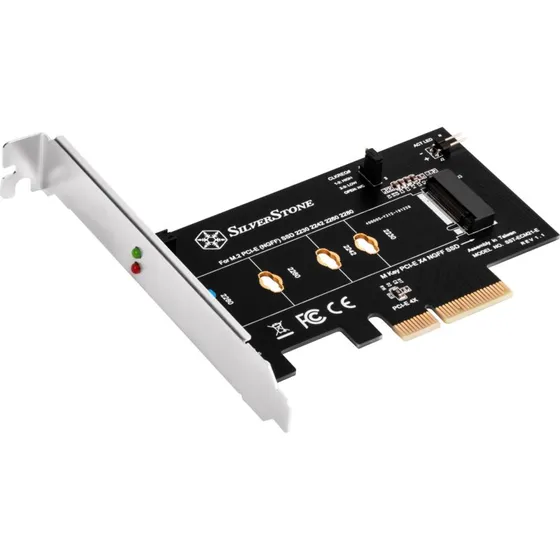 SilverStone ECM21-E M.2 PCIe 4.0 Adapter, M-Key