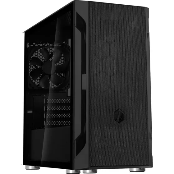 SilverStone FARA H1M Micro Tower-kabinet, Sort