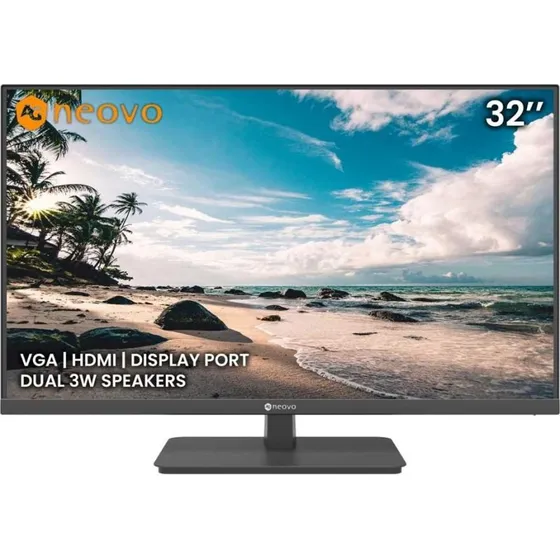 AG Neovo VA-3201 32" Full HD Skærm, Sort
