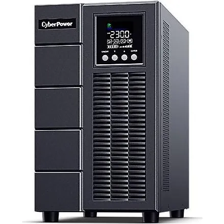 CyberPower OLS3000EA-DE 3 kVA/2700 W UPS, online dobbeltkonvertering, 7 udtag