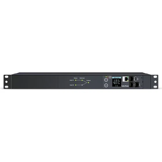 CyberPower PDU44005 10-stik 16A Rack-Strømfordelingsenhed Sort