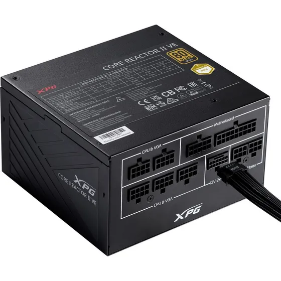 ADATA XPG CORE REACTOR II VE 650W 80 Plus Gold ATX 3.1