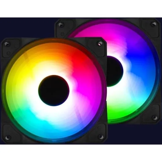 Aerocool PGS Designer-G-BK-V1 Mid Tower, sort med RGB