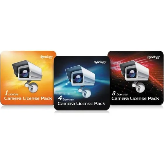 Synology Surveillance Device License Pack 4, 4 kameraer