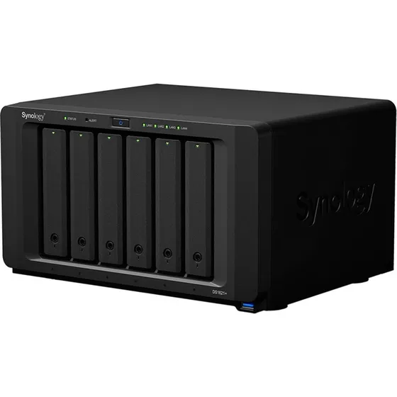 Synology DS1621+ NAS Server med AMD Ryzen Quad Core