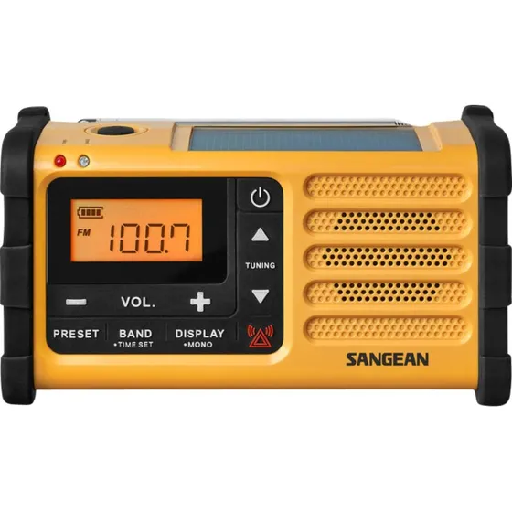 Sangean MMR-88FM Radio med Solpanel (AM/USB)