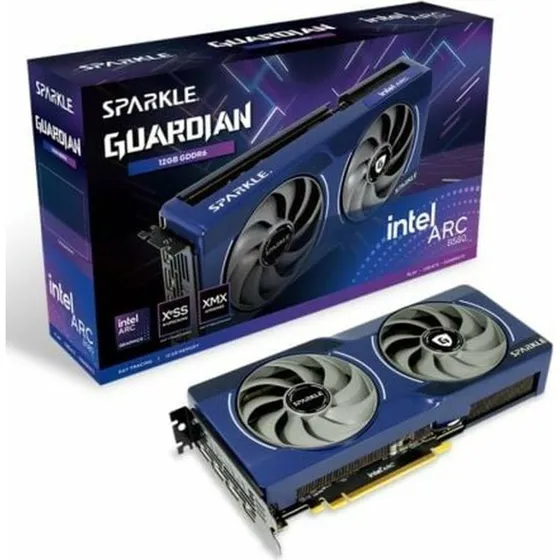 Sparkle Arc B580 Guardian 12 GB GDDR6 grafikkort (blå)