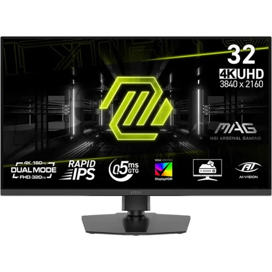 MSI MAG 322URDF E16 32" 4K 320Hz Fast IPS Gaming-skærm