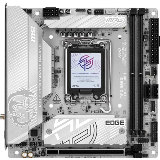 MSI MPG B860I EDGE TI WIFI Mini ITX LGA1851
