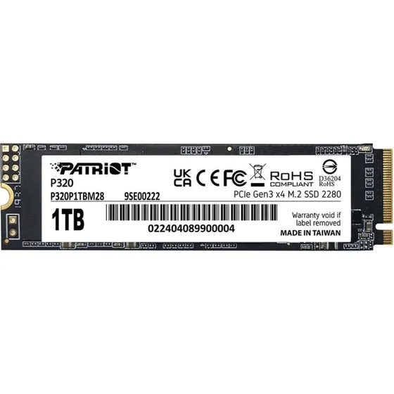 Patriot Viper P320 1 TB M.2 NVMe SSD PCIe 3.0 x4