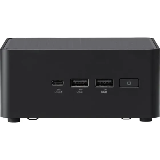 ASUS NUC 14 Pro RNUC14RVHI300000I Barebone Mini PC, Core 3 100U, Sort
