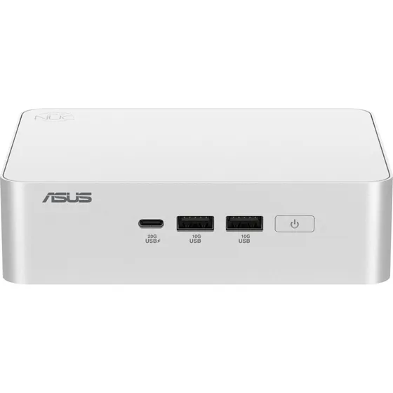 ASUS NUC 15 Pro+ RNUC15CRSV500002 Barebone Mini PC, Core Ultra 5 235H, Sølv