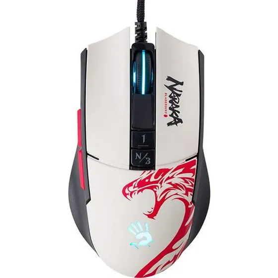 A4Tech Bloody L65 Gaming Mus, RGB, 9 Knapper, Optisk Sensor