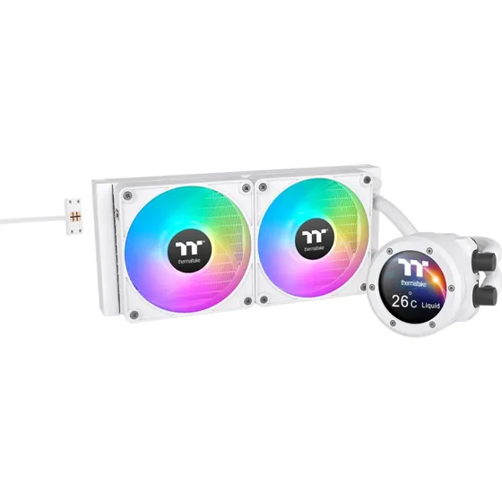Thermaltake TH240 V2 Ultra EX ARGB 120 mm Hvid