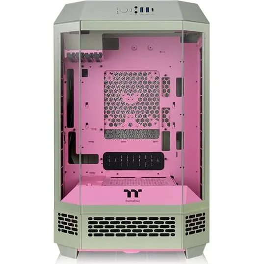 Thermaltake The Tower 300 Mini ITX/Micro ATX Grøn med Glasvindue