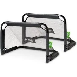 EXIT Pico foldbart fodboldmål, sæt 2 stk., sort