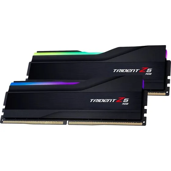 G.Skill Trident Z5 RGB 128GB DDR5-6400 CL36 Dual Channel Sort med RGB