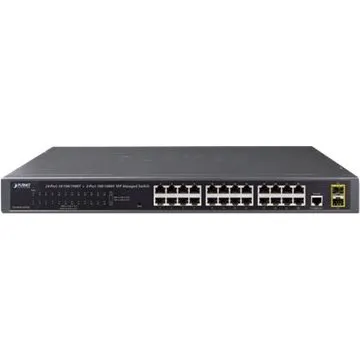 PLANET GS-4210-24T2S 24-port Gigabit Switch