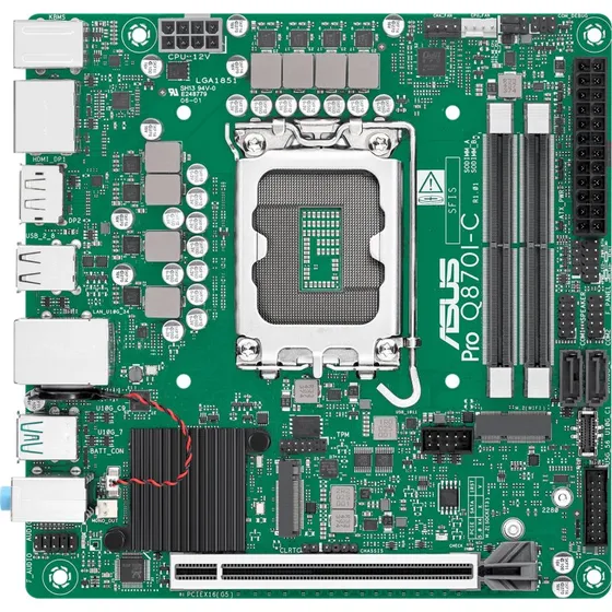 ASUS PRO Q870I-C-CSM Mini ITX LGA1851, Q870 Chipset
