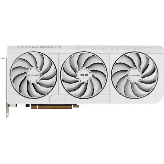 ASUS Prime RX 9070 XT O16G White 16GB GDDR6 grafikkort