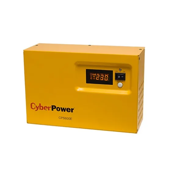 CyberPower CPS600E 0,6 kVA UPS, 420 W, 1 AC-stik, gul