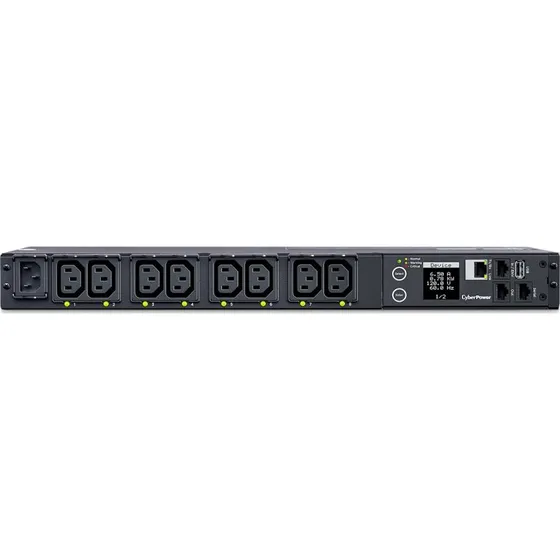 CyberPower PDU41004 8-stik Rack PDU 12A Sort