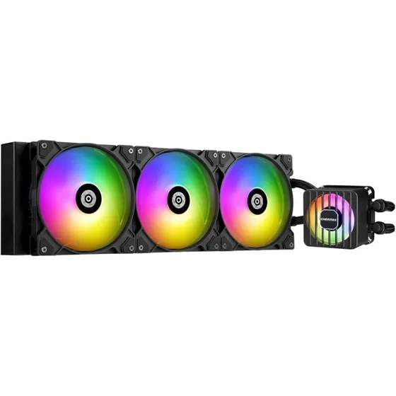 Enermax LIQMAXFLO 420 AIO CPU-vandkøler 3×140 mm Sort