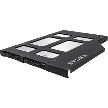 ICY Dock ToughArmor MB852M2PO-B M.2 SSD Rack, 2x NVMe, PCIe 4.0, Sort