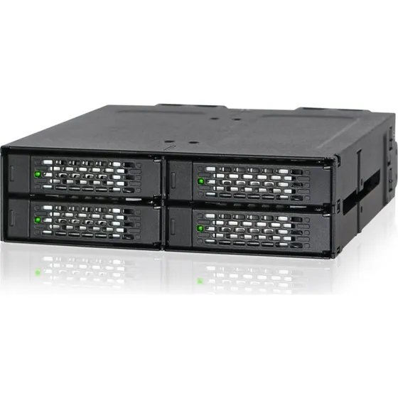 ICY Dock ToughArmor MB699VP-B V3 - Hus til 2.5" SSD, PCIe 4.0, Sort
