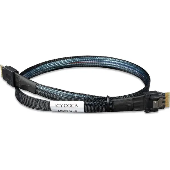 ICY Dock MB323L-B SAS internt kabel, 50 cm, sort
