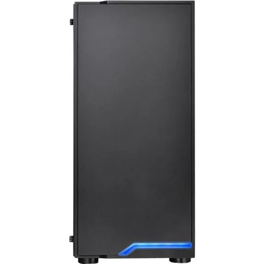 Thermaltake H100 TG Tower-kabinet, sort, med vindue i sidepanel