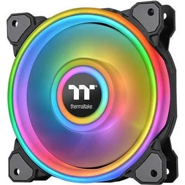 Thermaltake Riing Quad 12 RGB 120 mm Sort