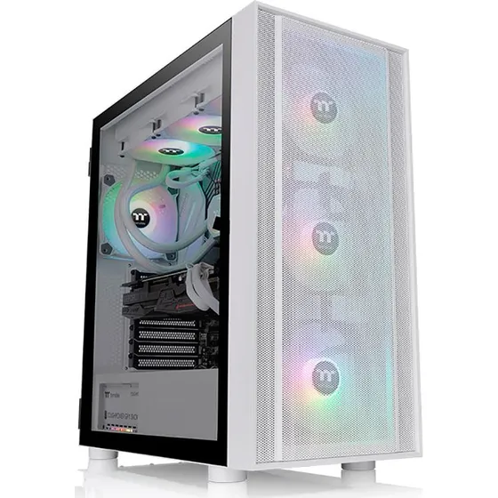Thermaltake H570 TG ARGB Snow - Hvid Mid Tower