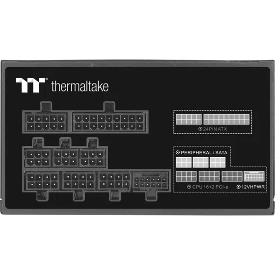 Thermaltake TOUGHPOWER GF A3 650W 80 PLUS Gold, Sort