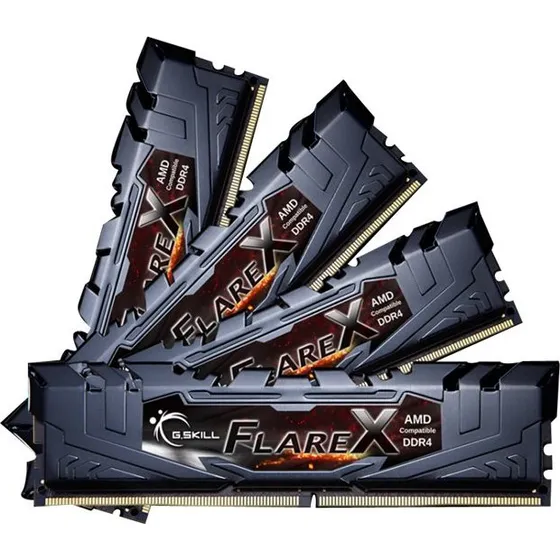 G.Skill Flare X DDR4 3200MHz 64GB CL16 AMD Optimeret